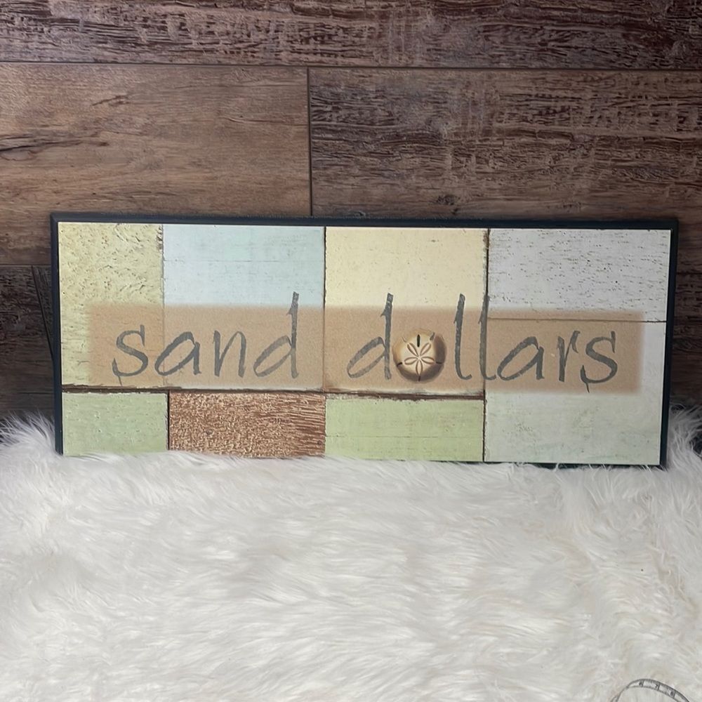 “Sand Dollars” Beach Theme Home Wall Decor